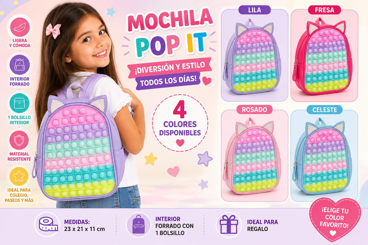 MOCHILA POP IT